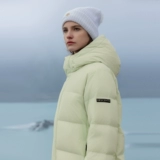 [Выпущен новый цвет] DSCENTE Desante Женская осенне-зимняя водоотталкивающая длинная куртка-пуховик на гусином пуху