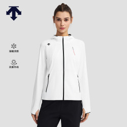 Descente Women 's Running 시리즈 Iron Three Women's Knitted Sports Top