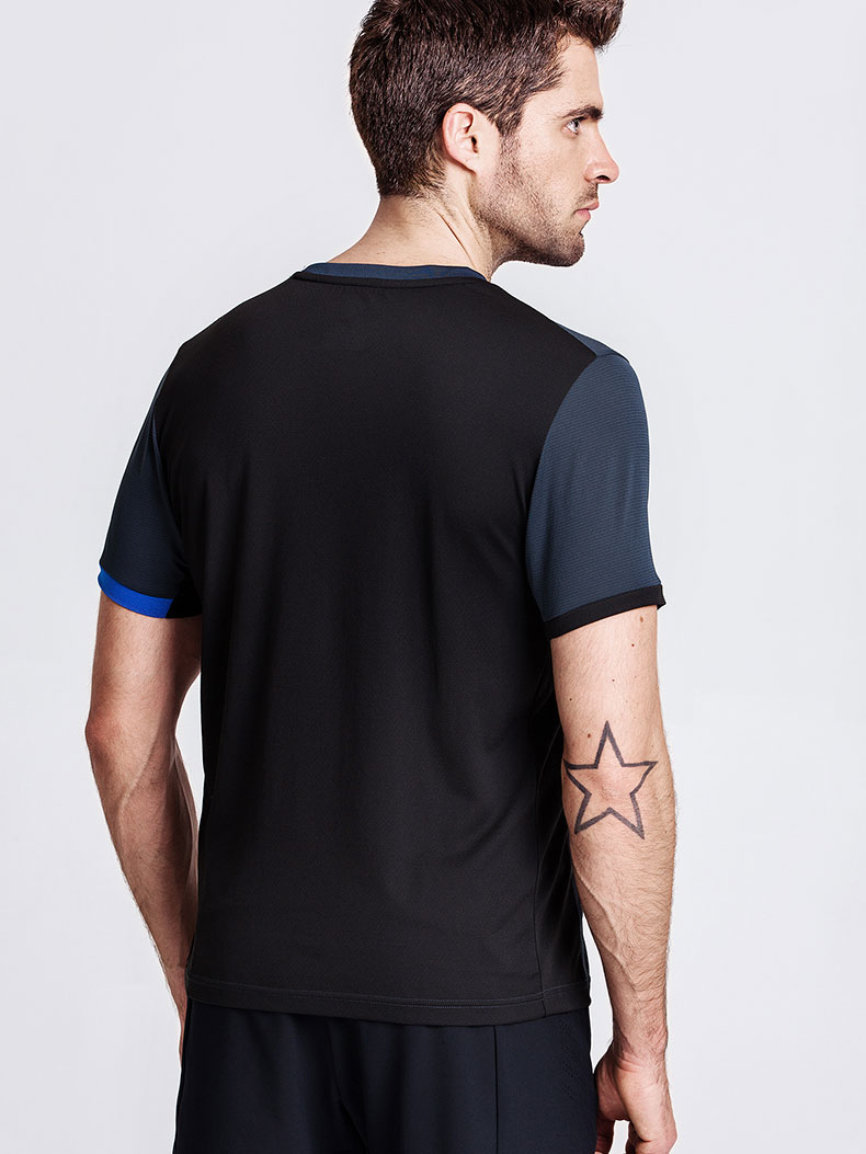 DESCENTE Disangte F360 Phiên bản áo thun ngắn tay nam D7221TTS19 - Áo phông thể thao áo tanktop nam khoét nách sâu