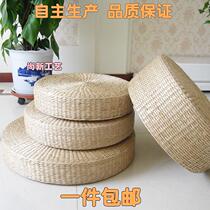 Pussa sitting on the Buddha mat floating window Mat yoga mat futon Buddha Hall meditation mat