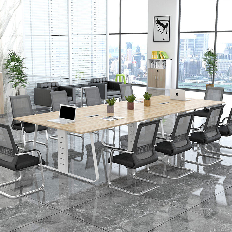 Minima Modern Meeting Table Large Desk Sub Negotiation Table Guests Table Bar Table Chairs Training Strip Desk