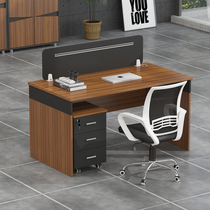 Single position desk chair combined employee bit desk brief about modern Guangzhou office furniture teacher finance computer desk