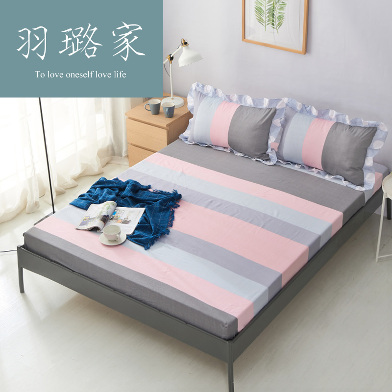 Cotton bed cover Cotton single piece non-slip 1 5 single double foreign trade Simmons bed cover 1 8 meters bed cover protective cover