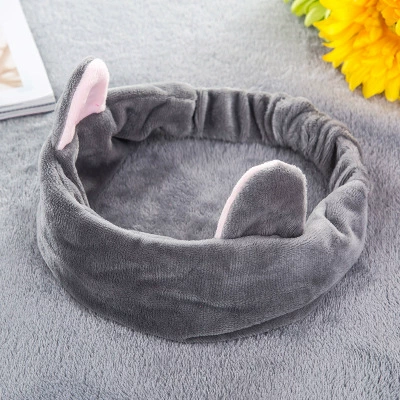 Băng đô rửa mặt sáng tạo, băng đô cài tóc hình bướm, phụ kiện tóc nữ thể thao flannel, nhà máy quà tặng bán hàng trực tiếp - Phụ kiện tóc