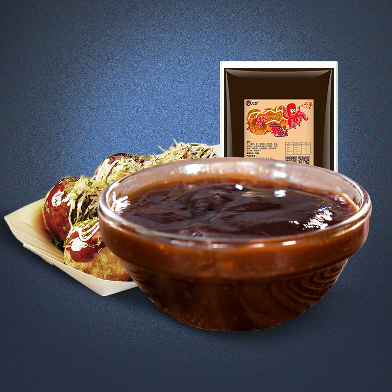 ten thousand Zhuo Garlic Spiced Sauce Octopus Sasho Sauce Guan Tung Cooking Fried Chicken BBQ Sauce Octopus Pellet material Cooking Sauce to Jam Sauce