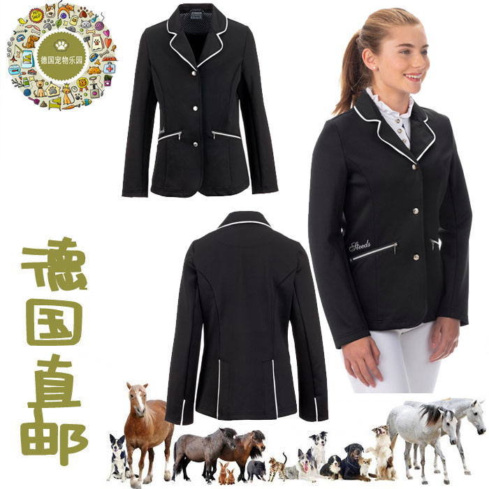German Direct Mail Children Upscale Equestrian Obstacle Racing Championship Rider Wear Jacket Riding Sport New