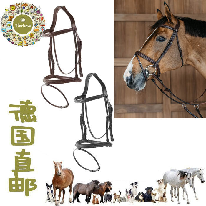洛奇马具8218055新款:驾驭优雅,标准牛皮水勒缰绳,英式马术必备神器 -水勒缰水勒-淘宝百科网