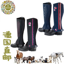 German direct mail childrens fashionable riding and equestrian leggings synthetic leather durable strong and easy to clean
