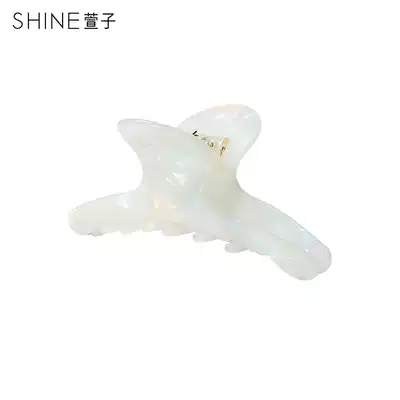 shine Xuan jewelry elegant simple temperament grab clip plate lazy shark clip hairclip female wild go out