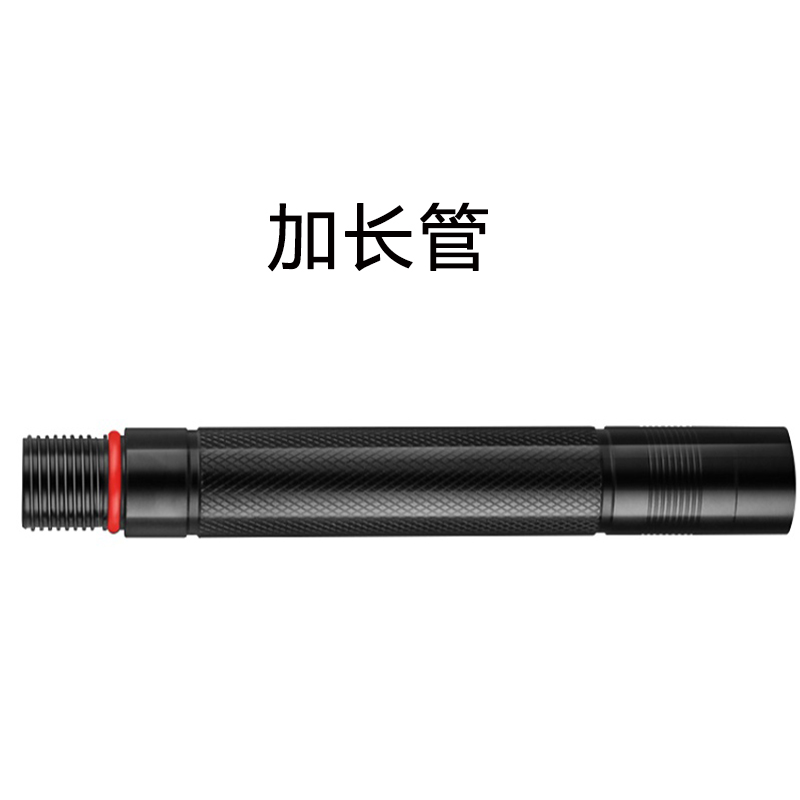 Hana multi-function sapper shovel folding superimposed long tube Aluminum alloy extension rod Multi-function shovel extension tube(small)