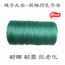 Nylon rope plastic rope Dapeng rope hanging vine climbing vines bag rope tent rope strapping rope gardening rope polyethylene rope