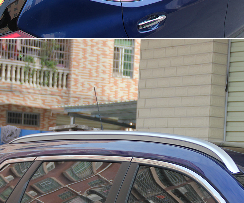 2019 giá hành lý mới lạ 14-18 Qijun mái khung phụ tùng ô tô Qijun sửa đổi trang trí đặc biệt - Roof Rack thanh giá nóc ngang