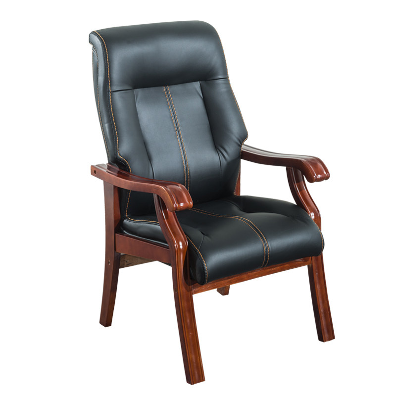 Solid wood office chair conference chair mahjong chair chess chair high back comfortable boss chair computer chair home study chair