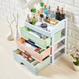 Большая пластиковая коробка для хранения, настольный туалетный столик