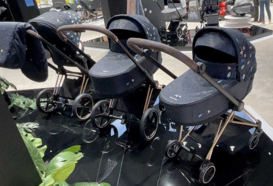 German direct mail 21 version Cybex Mios ultra-light breathable baby stroller easy to collect parachute car