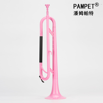 Special clearance PAMPET plastic youth musical instrument childrens trumpet horn Young Pioneers student bugle charge