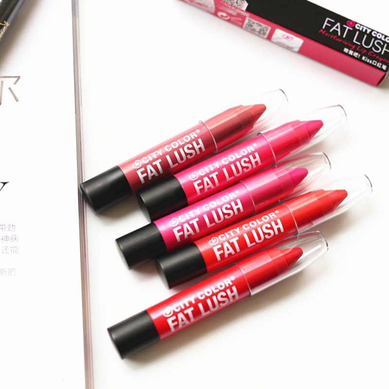 达人推荐！单手搞定唇妆唇线 亚光口红笔滋润持久上色 小妖精美妆