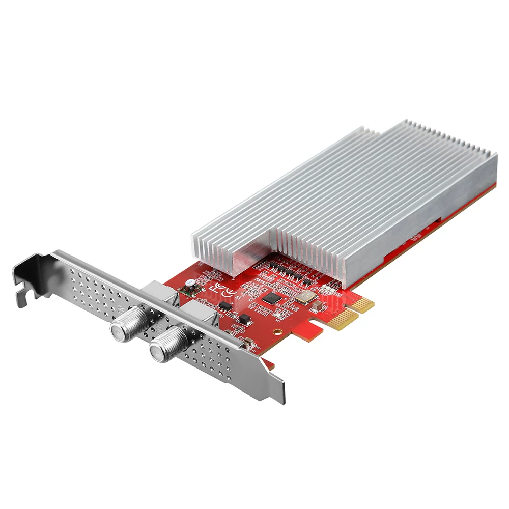 Карта модуляции TBS6214 ISDB-T, 4-портовая PCIE, сигналогенератор
