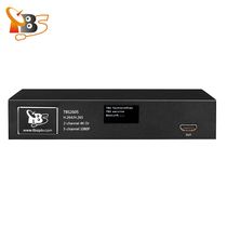 TBS2605 2-way 4K or 5-way 1080p 60Hz H 265 encoder supports SRT webcast