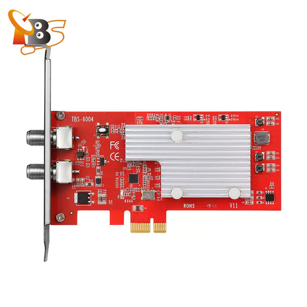 TBS6004 DVB-C 4 Wired QAM modulation card RF output