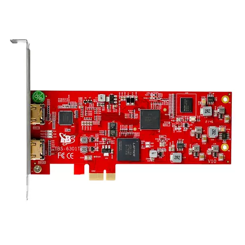 TBS 6301T H.265 / H.264 4K 60 Гц HDMI CODE CARP CARD Interface PCIE
