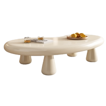 帕沙曼云朵茶几2024新款奶油风创意简约家用客厅异形小户型茶桌子