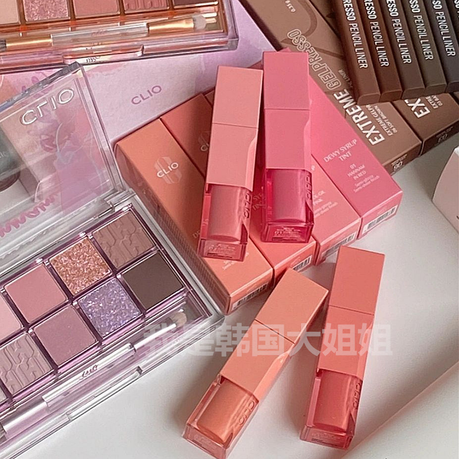 South Korea's new Clio Clio Dewy syrup moisturizing dewdrop lip gloss lip glaze Aespa moisturizing