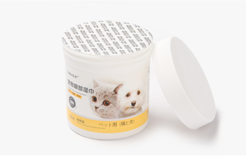Pet lau mèo đặc biệt để xé vết bẩn lau mắt 120 mèo lau khăn lau - Cat / Dog Beauty & Cleaning Supplies bàn chải lông mèo