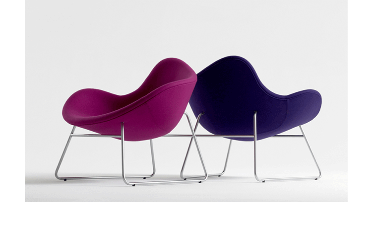 Design.M thiết kế sáng tạo đồ nội thất k2 ghế phòng chờ nghệ thuật nhiếp ảnh cashmere ghế phòng chờ - Đồ nội thất thiết kế sofa da nhập khẩu