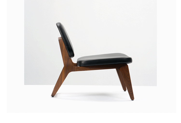 Design.M Gỗ rắn Bắc Âu thiết kế nội thất ghế mặt trăng / ghế văn phòng bán hàng ghế xoay