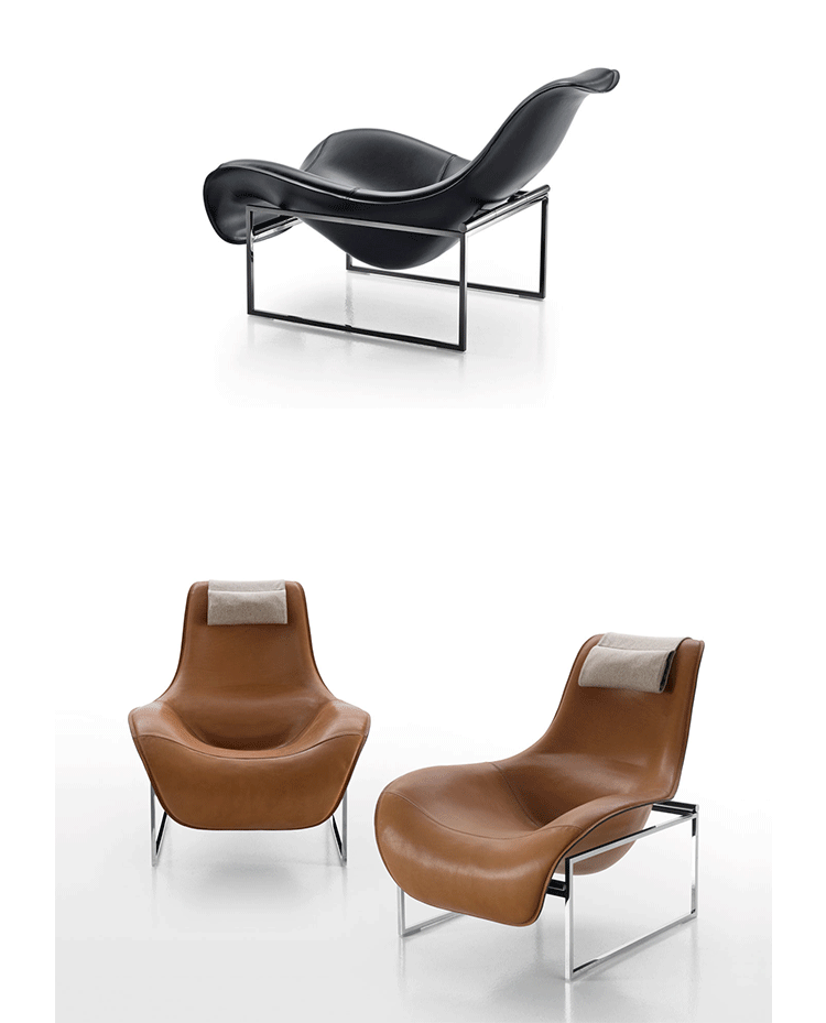 Thiết kế thiết kế nội thất mart lounger ghế / ghế tựa mờ FRP mô hình phòng ghế - Đồ nội thất thiết kế sofa gỗ hiện đại