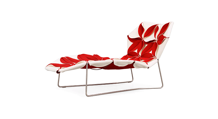Design.M thiết kế sáng tạo đồ nội thất ghế antodi cánh hoa nhập khẩu vải ghế phòng chờ ghế tựa