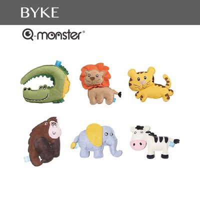 The dog toy Qmonster is a plush toy that grinds its teeth and makes sounds to relieve boredom. It is a family of small and medium-sized dog animals suitable for both cats and dogs