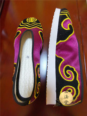 Даосская обувь 道高功鞋 道士高功鞋 道家云鞋 紫色祥云鞋