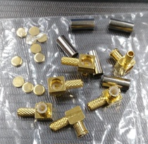 MCX-JW-1 5 Connector MCX-JW-1 5 MCX Male elbow 90 degree right angle crimping RG316