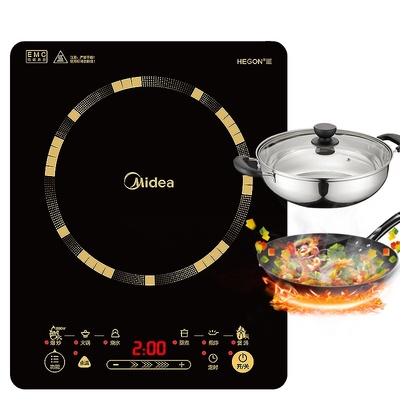 Midea/美的 C21-RT2140电磁炉家用大功率多功能爆炒触摸正品