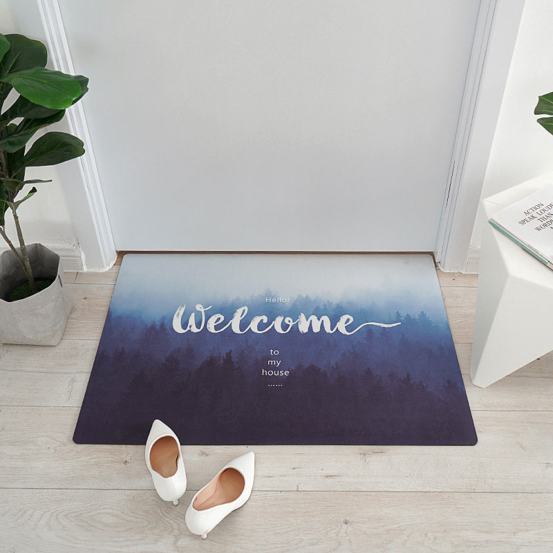 ykmore entry door mat entry door mat entry door carpet absorbent non-slip household mat entry foot pad