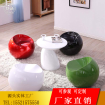 GRP apple bench Bench Casual Chair Mall outdoor Genesis Beauty Chen Child Composition Tea Table Single Seat Customize