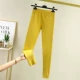 Quần legging tự sưởi ấm mùa thu đông của phụ nữ cộng với nhung dày mặc bên trong quần bó sát size lớn không đánh dấu quần ấm mùa thu quần - Quần tây thường