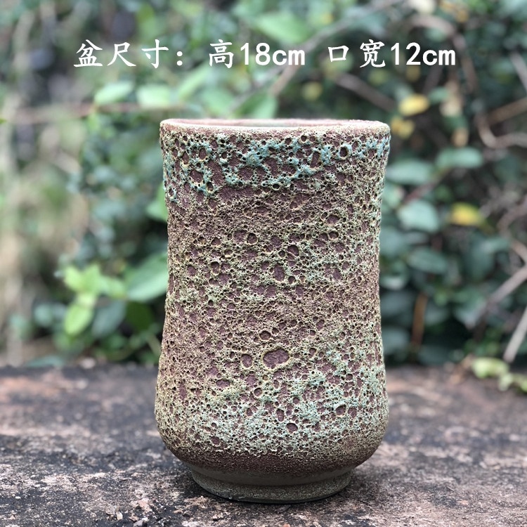 Restore ancient ways more meat plant flowerpot more contracted character coarse pottery flowerpot ceramics violet arenaceous mage gop running high pot