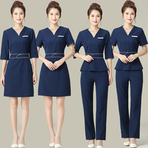 High-end beauty salon clothes autumn new massage pedicure shop skin management spa sauna health club technician uniform