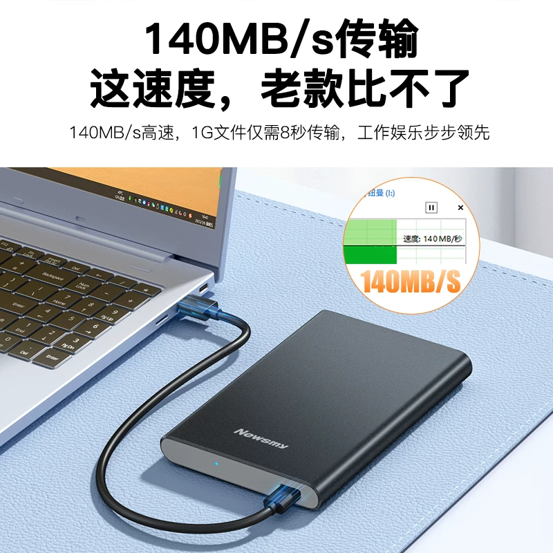 USB3.2 Новая быстродействующая мобильная жесткая флеш-накопитель 500г