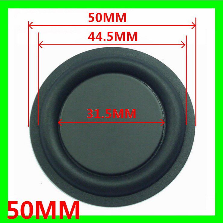 50MM audio enhanced bass vibration film 2 inch enhanced bass vibration plate bass film speaker speaker diaphragm