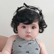 Children's Wig, Short Curly Hair, Sweet and Natural, Slightly Wavy, Playful and Comfortable, Bob Style, Everyday Fluffy, Realistic Full Wig