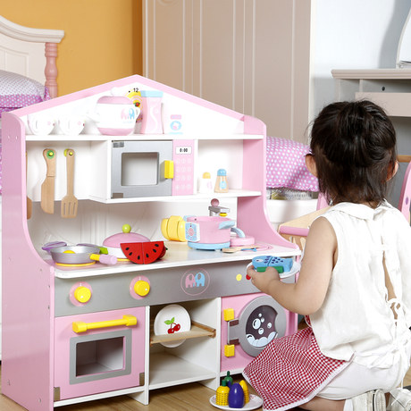 girls wooden kitchen