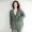 Áo len len mùa thu đầu mùa cho nữ dài 2019 mới size nữ phiên bản Hàn Quốc của áo khoác dệt kim mùa xuân và mùa thu buông lơi dày - Áo len cổ chữ V