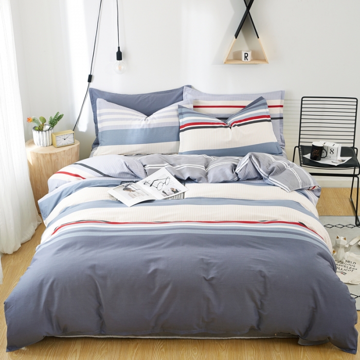 Pillowcase 4874 pure cotton a pair of high-end couples Korean-style solid color pillowcase double hotel student home