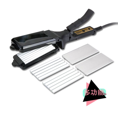Ceramic hair straightener straightening plate clip corn perm fluffy electric splint corn whisker wave perm pad hair root
