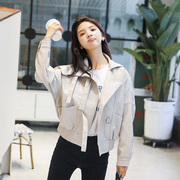 Áo da của phụ nữ mùa thu / mùa đông 100 phụ nữ 2019 sành điệu mùa xuân và mùa thu Hàn Quốc phiên bản lỏng lẻo mùa thu áo khoác ngắn