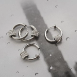 Брендовые изысканные серьги из нержавеющей стали, без проколов ушей